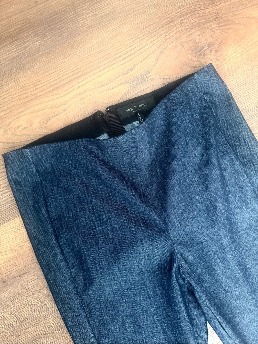 Rag & Bone Simone Denim Pants - Picture 3 of 5